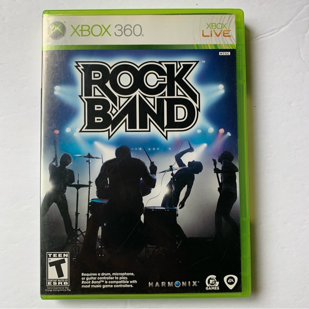 💚 Rock Band X Box 360 Video Game